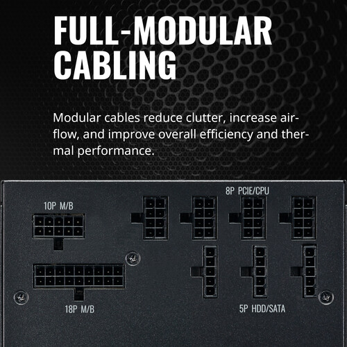 Cooler Master V650 Gold V2 650W 80 PLUS Gold Modular Power Supply (Black)
