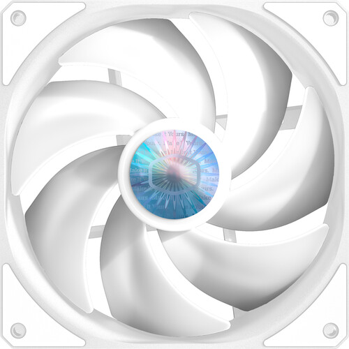 Cooler Master SickleFlow 120 V2 ARGB Cooling Fan (White, 3-Pack)