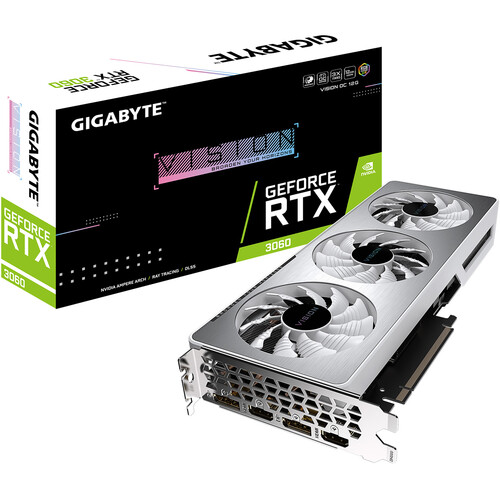 Gigabyte GeForce RTX 3060 Vision OC 12G Graphics Card
