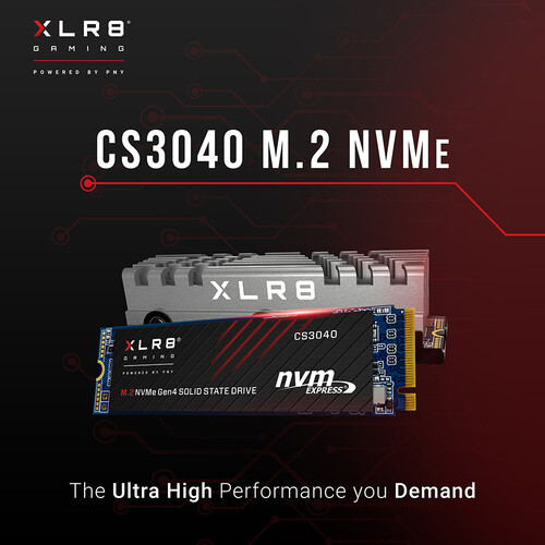 PNY Technologies CS3040 XLR8 4TB M.2 NVMe SSD