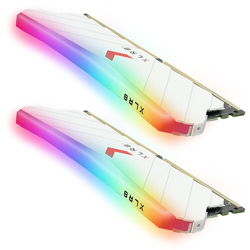 PNY Technologies 16GB XLR8 DDR4 3200 MHz Gaming Desktop Memory Kit (2 x 8GB, White)
