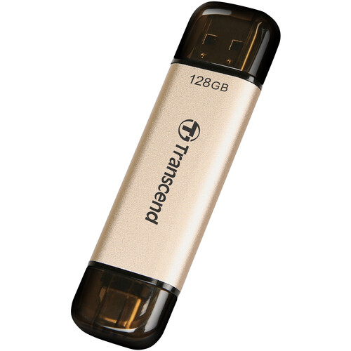 Transcend JetFlash 930C 2-In-1 Flash Drive (128GB)