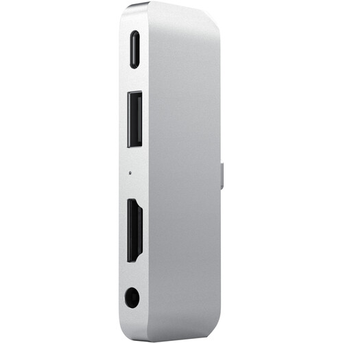 Satechi Aluminum USB Type-C Mobile Pro Hub (Silver)