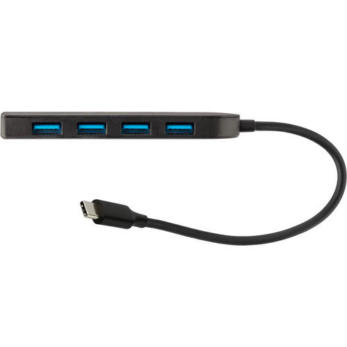 Xcellon 4-Port Slim USB 3.1 Gen 1 Type-C Hub
