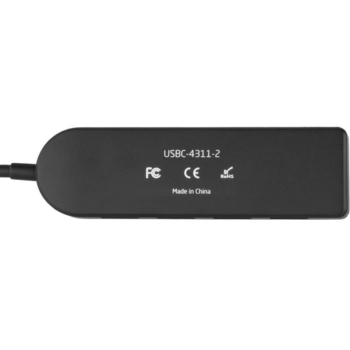 Xcellon 4-Port Slim USB 3.1 Gen 1 Type-C Hub