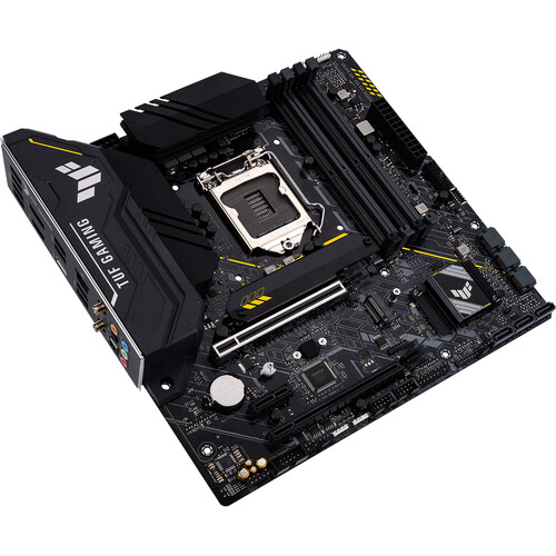 ASUS TUF GAMING B560M-PLUS WIFI LGA 1200 Micro-ATX Gaming Motherboard