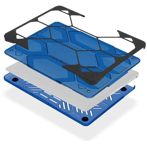 iBenzer Hexpact Protective Case for 13.3" MacBook Air with Touch ID (Blue)