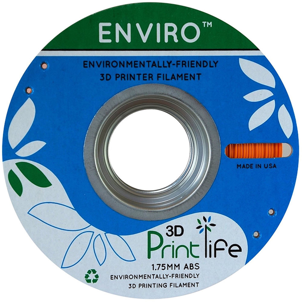 3D Printlife Enviro 1.75mm ABS 3D Printer Filament (Orange)