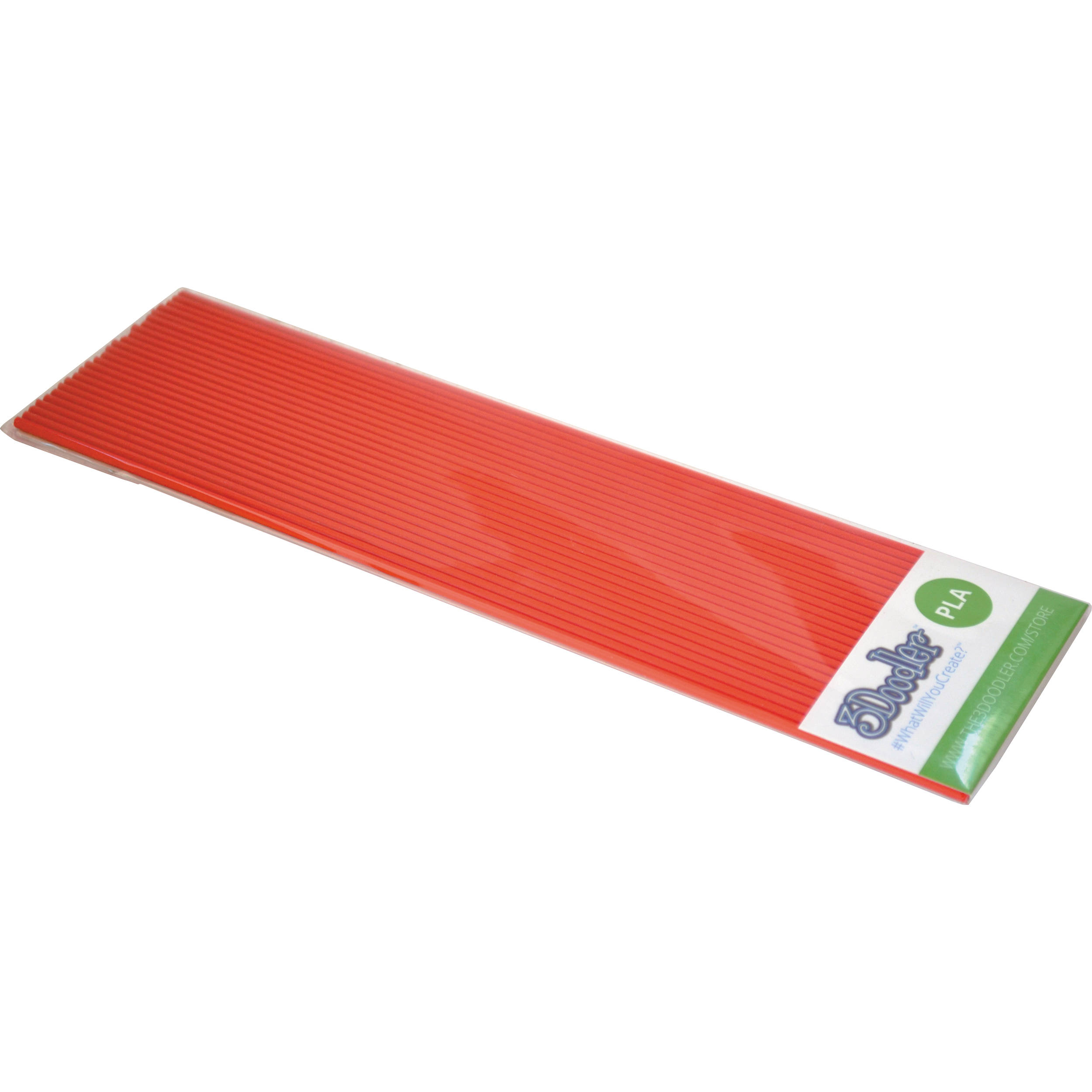 3Doodler PLA Single Color Plastic Pack (Chili Pepper Red, 25 Strands)