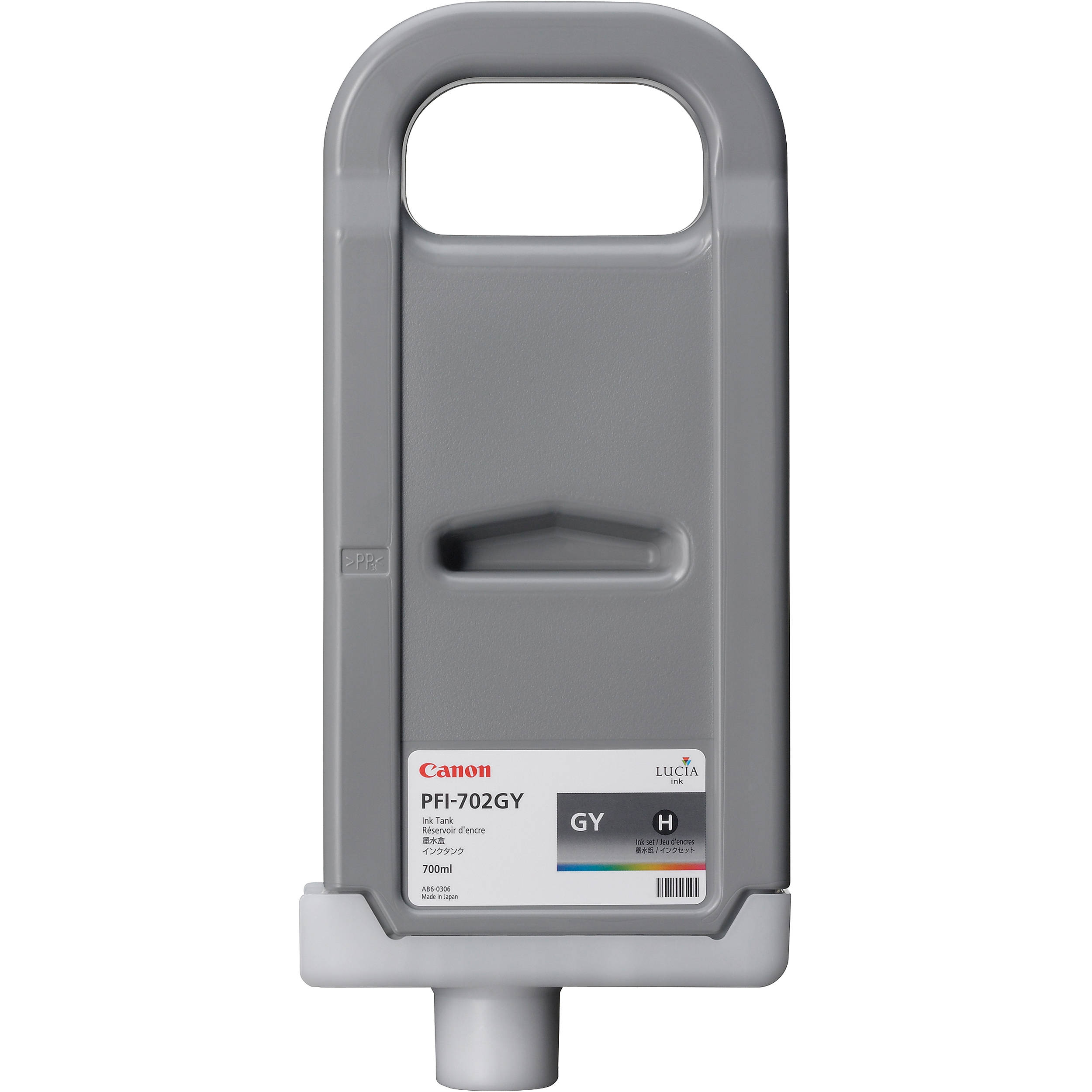 Canon PFI-702 Gray Ink Tank (700 ml)