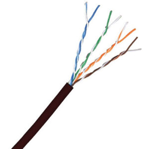 Comprehensive Cat 6 500 MHz UTP Stranded Cable (1000', Black)