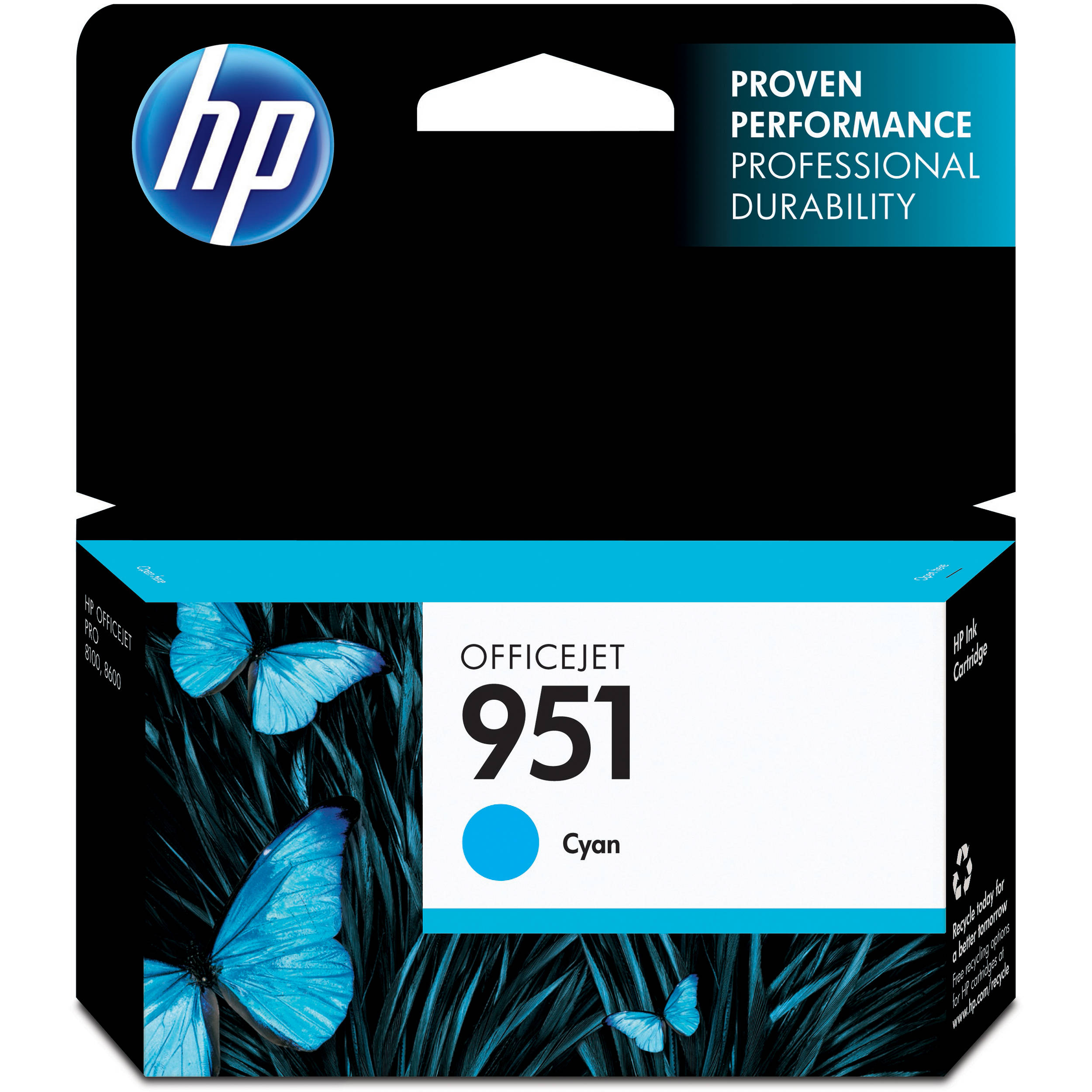 HP 951 Cyan Officejet Ink Cartridge