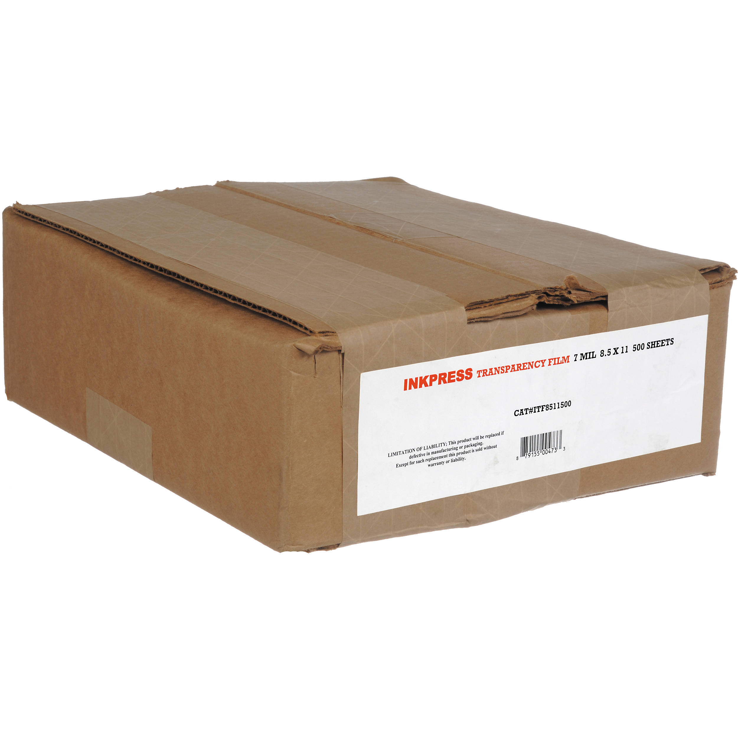 Inkpress Media Transparency Film (8.5 x 11", 500 Sheets)