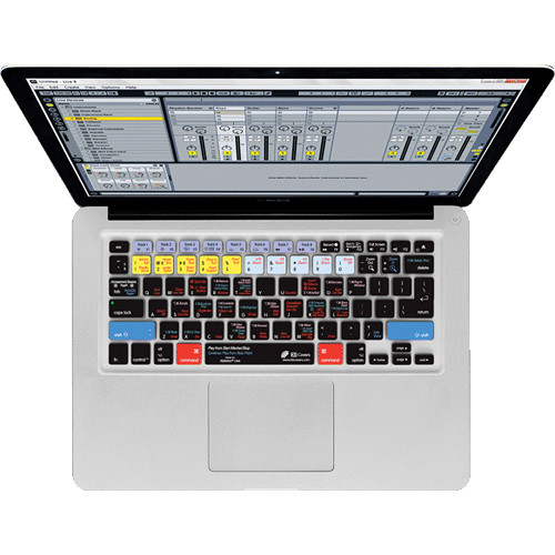KB Covers Aperture Keyboard Cover for MacBook, MacBook Air & MacBook Pro (Unibody, Black Keys)