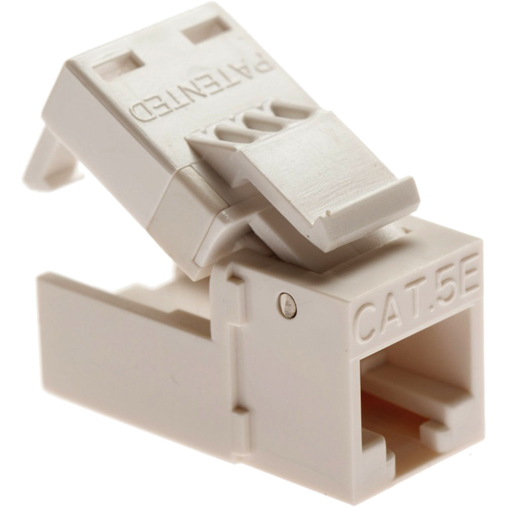 Platinum Tools EZ-SnapJack Cat 5e Green , (40 Pieces)