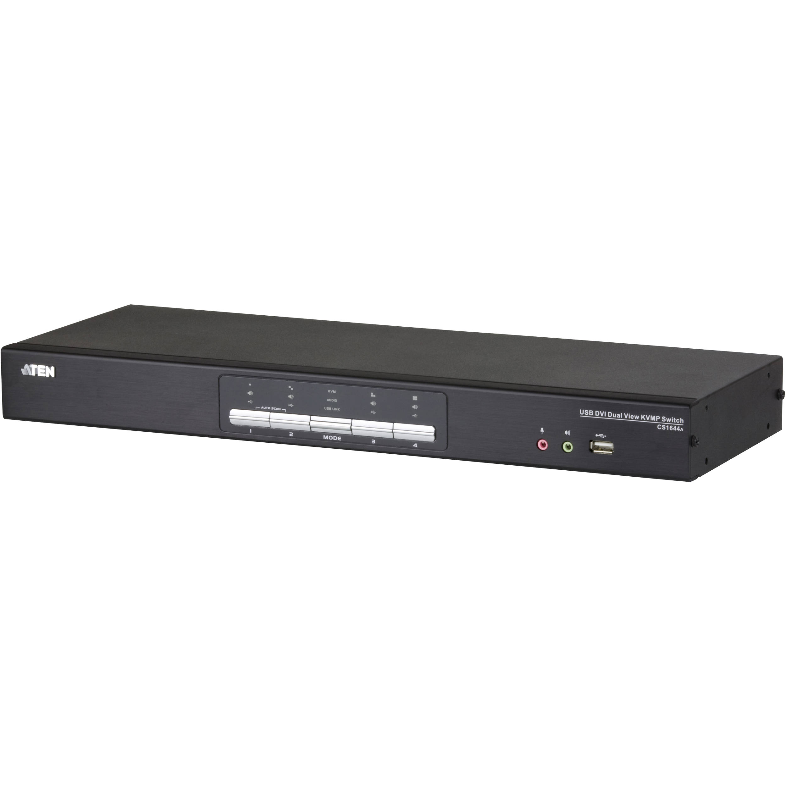 ATEN CS1644A 4-Port USB DVI Dual View KVMP Switch