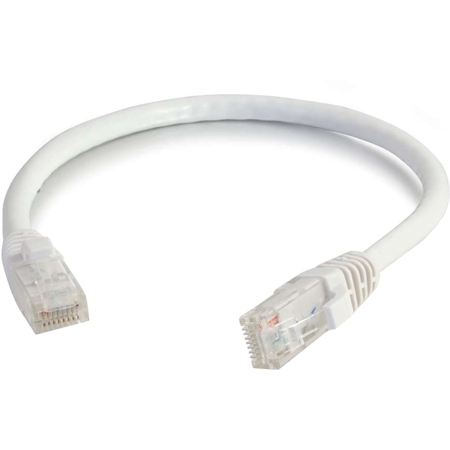 C2G RJ45 Male to RJ45 Male Cat 6 Snagless Patch Cable (15', White)