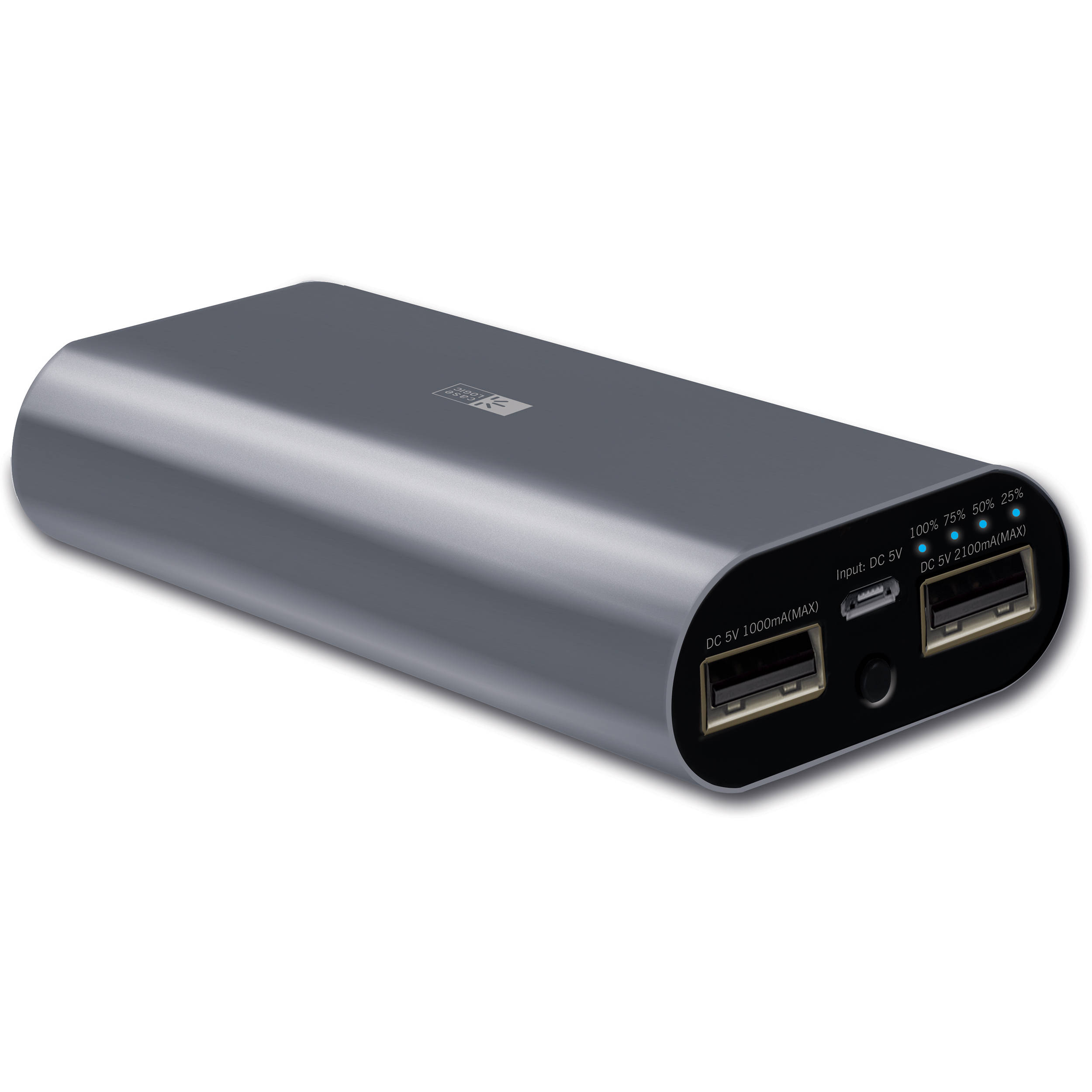 Case Logic 4400mAh Dual-USB Power Bank (Gray)