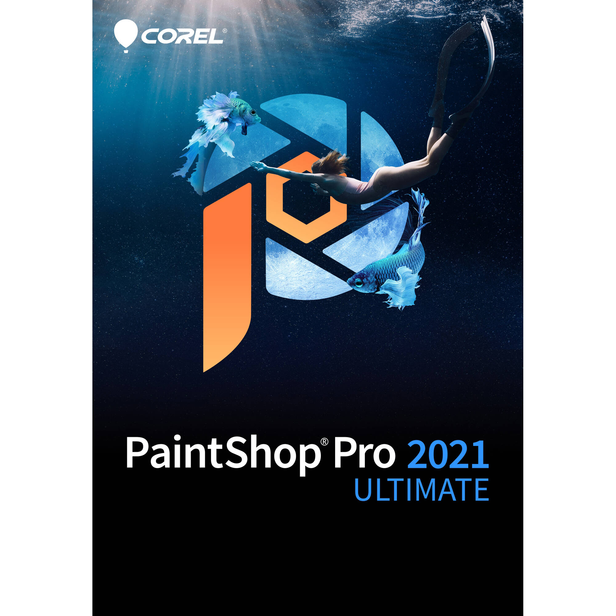 Corel PaintShop Pro 2021 Ultimate for Windows (DVD with Download Card)