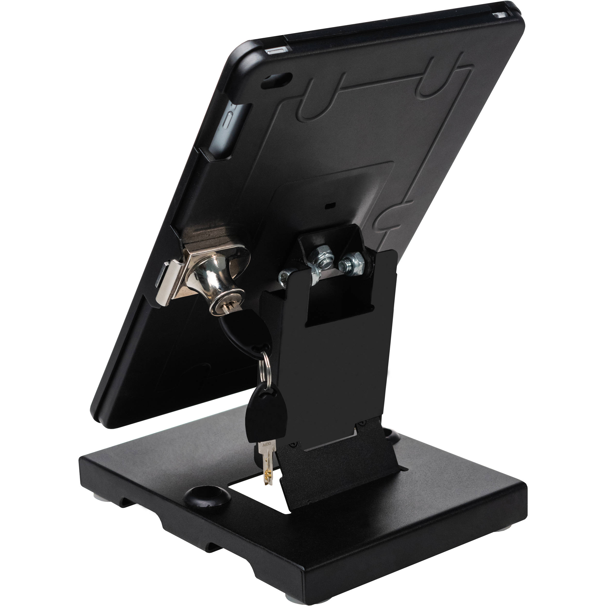 CTA Digital Flat-Folding Tabletop Security Stand for iPad Air 3, iPad Pro 10.5", & iPad 7th Gen