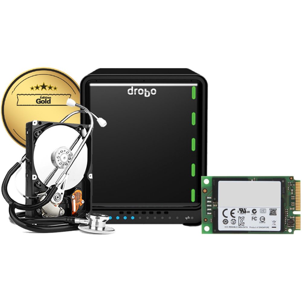 Drobo 5N2 5-Bay NAS Enclosure (Gold Edition)