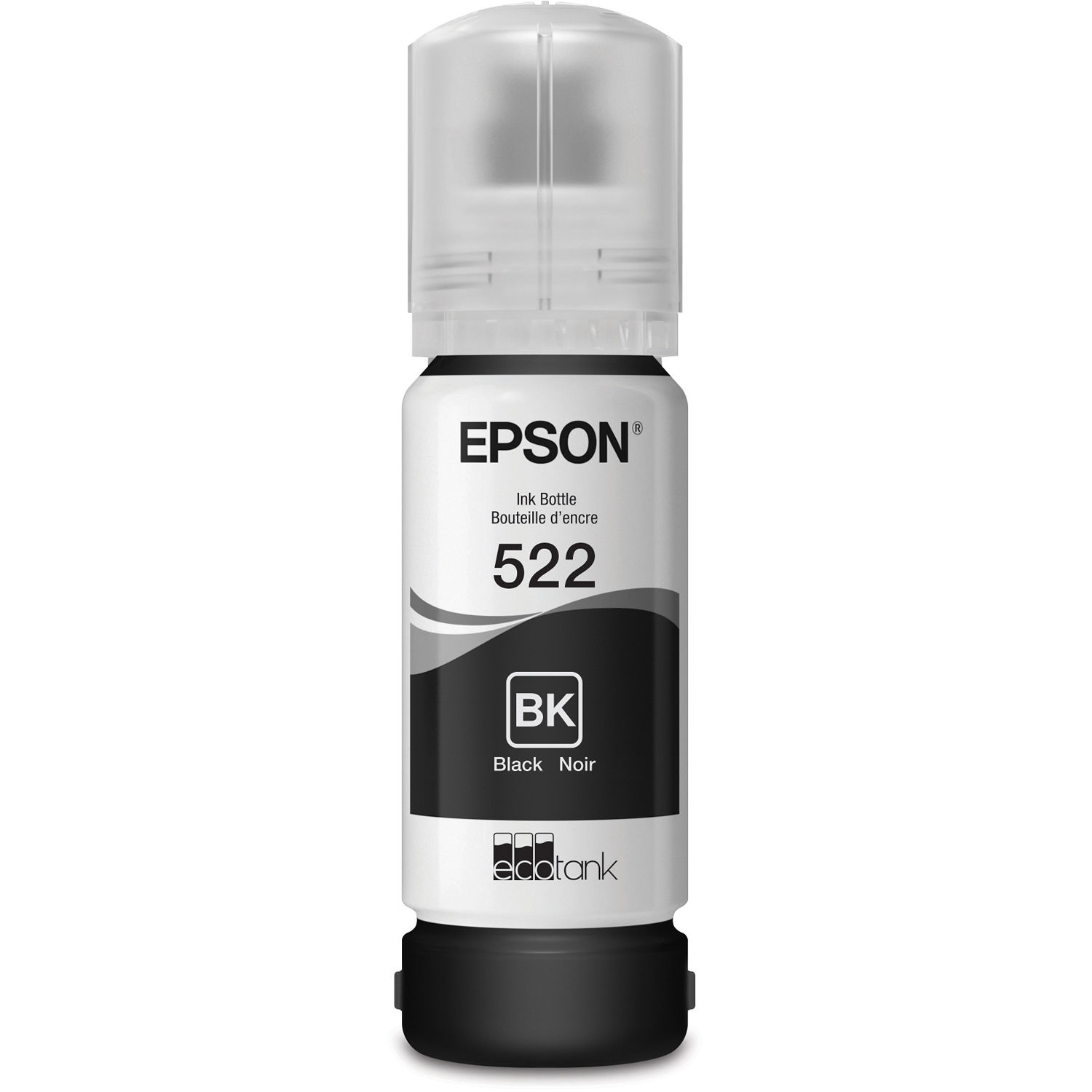 Epson T522 Black Ink Bottle (65mL)
