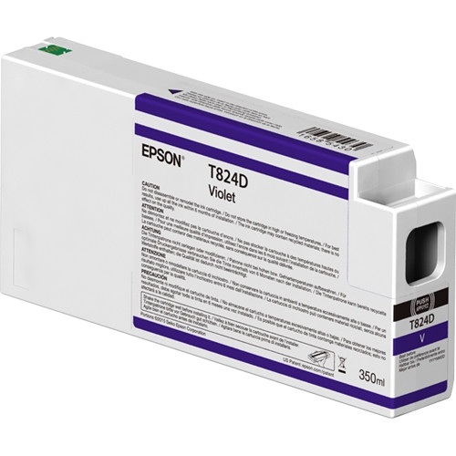 Epson T824D00 UltraChrome HDX Violet Ink Cartridge (350ml)