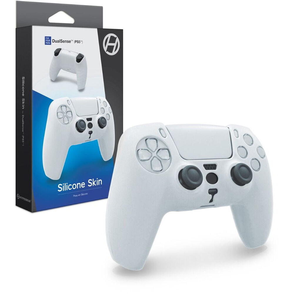 HYPERKIN Silicone Skin for Sony PS5 DualSense Controller (White)