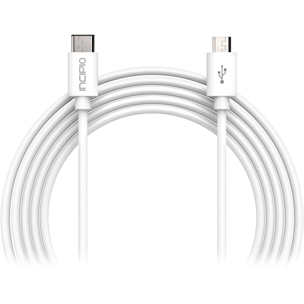Incipio USB 2.0 Type-C Male to Micro-USB Male Cable (3.3')