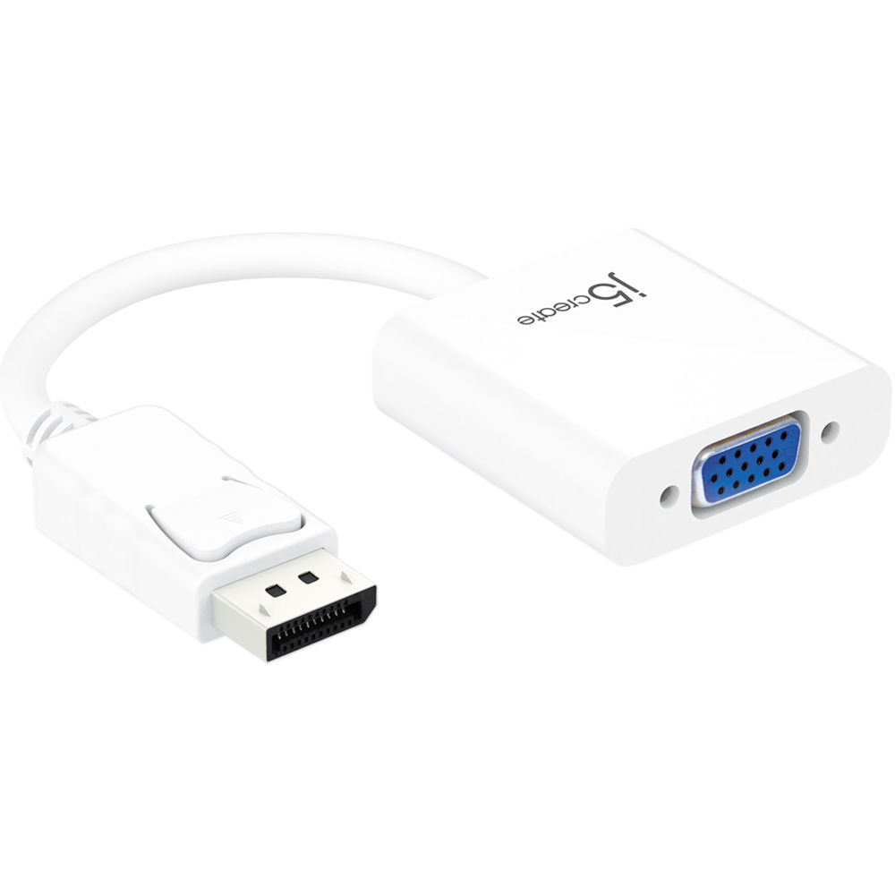 j5create  DisplayPort to VGA Adapter for Mac or PC