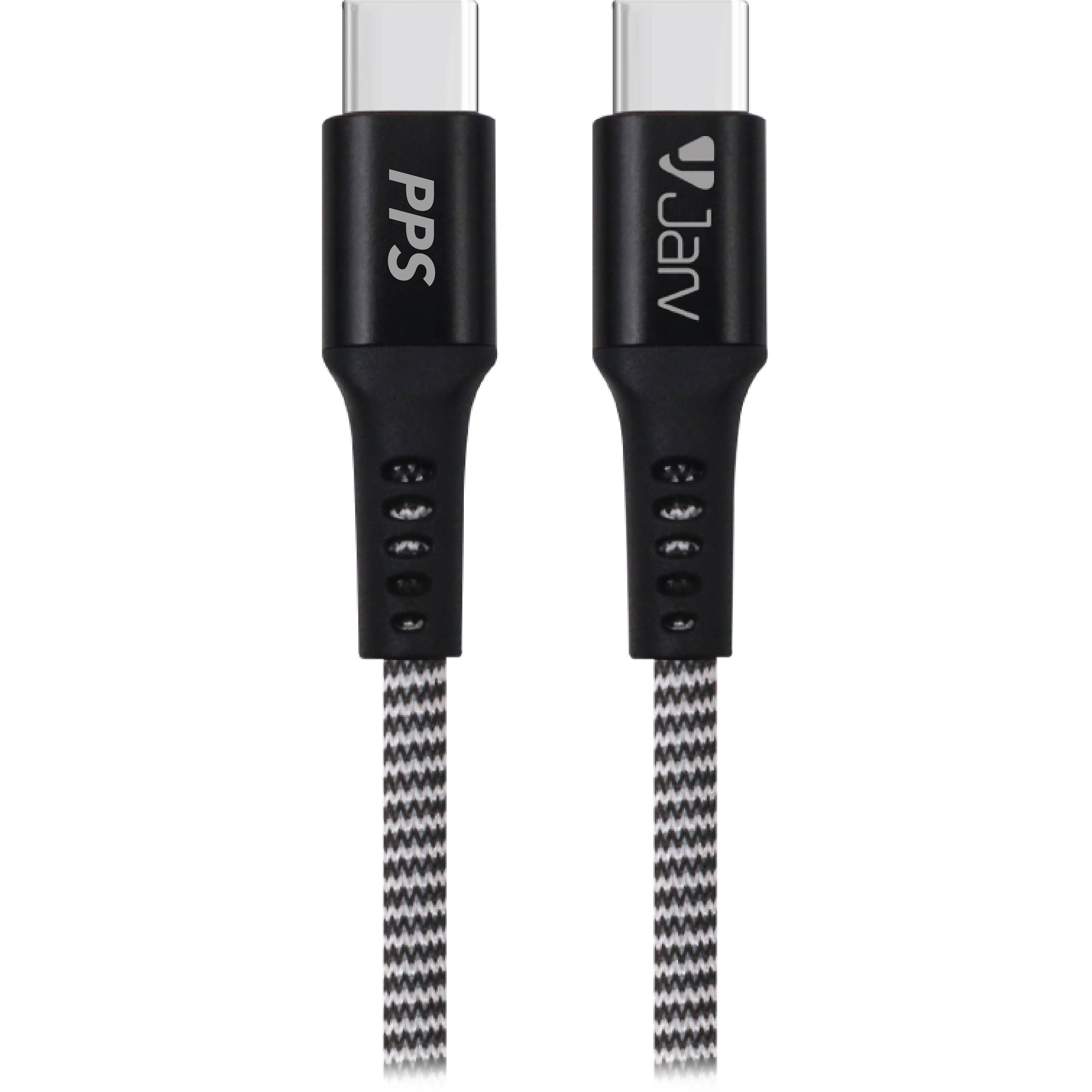 JarvMobile Braided USB 3.1 Type-C to USB Type-C High-Speed ChargeSync Cable (3')
