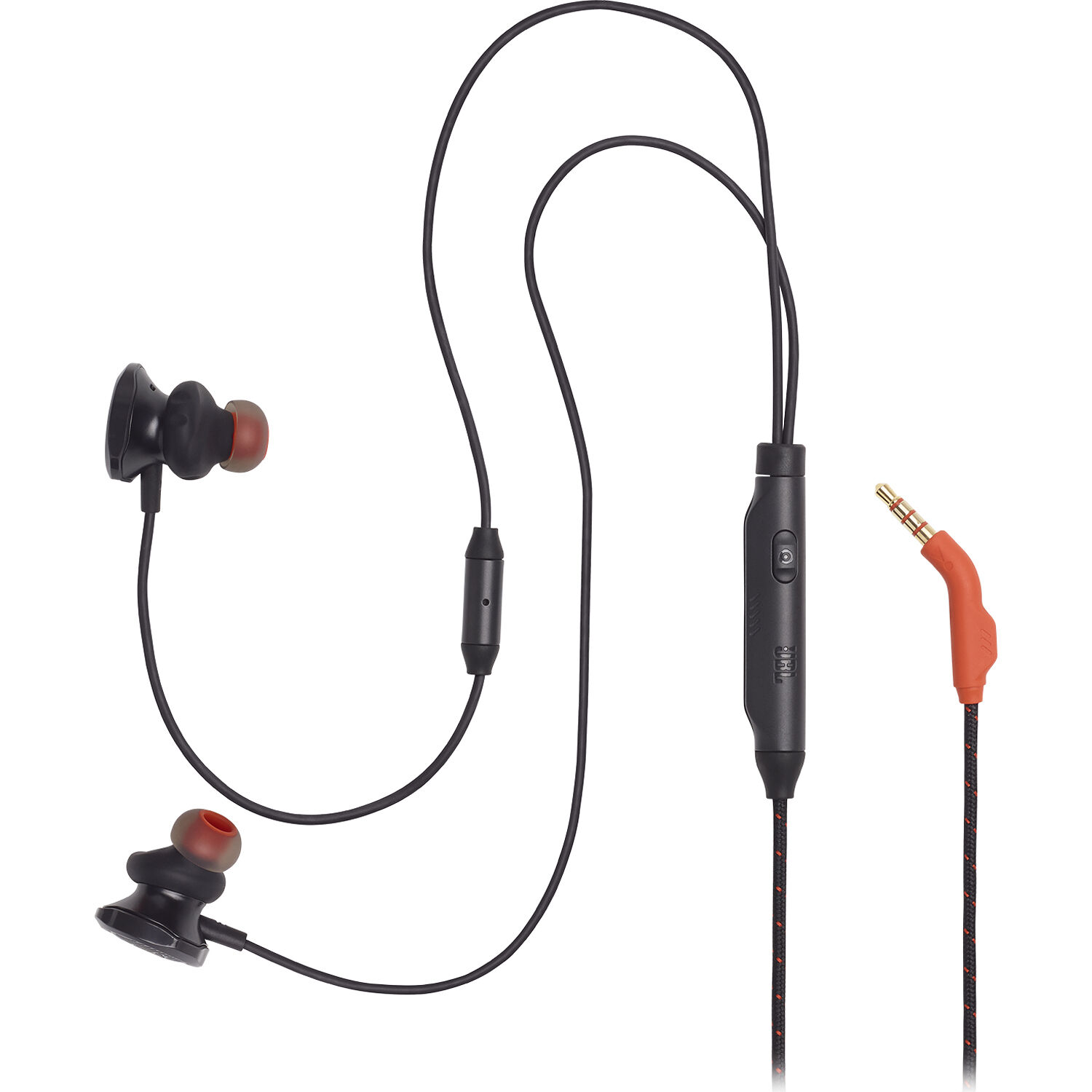 JBL Quantum 50 Wired In-Ear Gaming Headphones (Black)