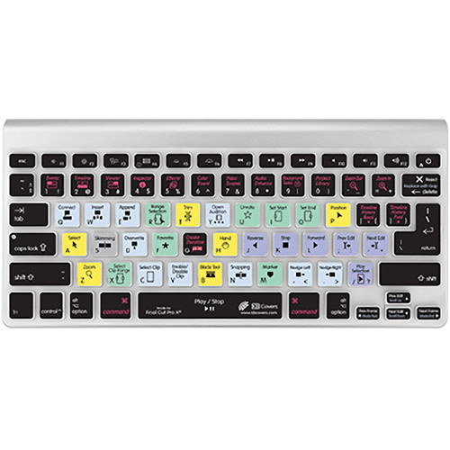 KB Covers Final Cut Pro X Keyboard Cover