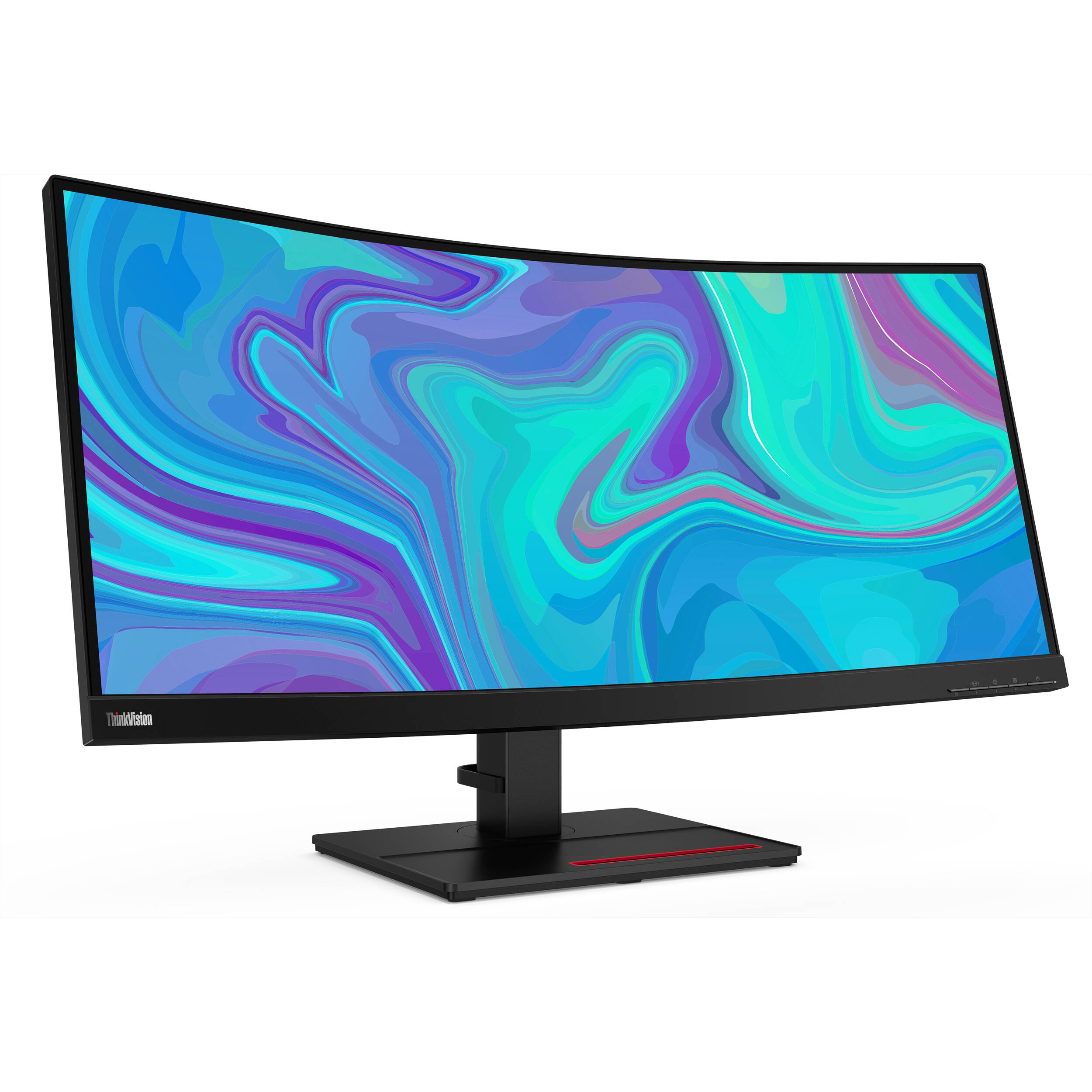 Lenovo ThinkVision T34w-20 34" 21:9 Ultrawide Curved WQHD VA Monitor