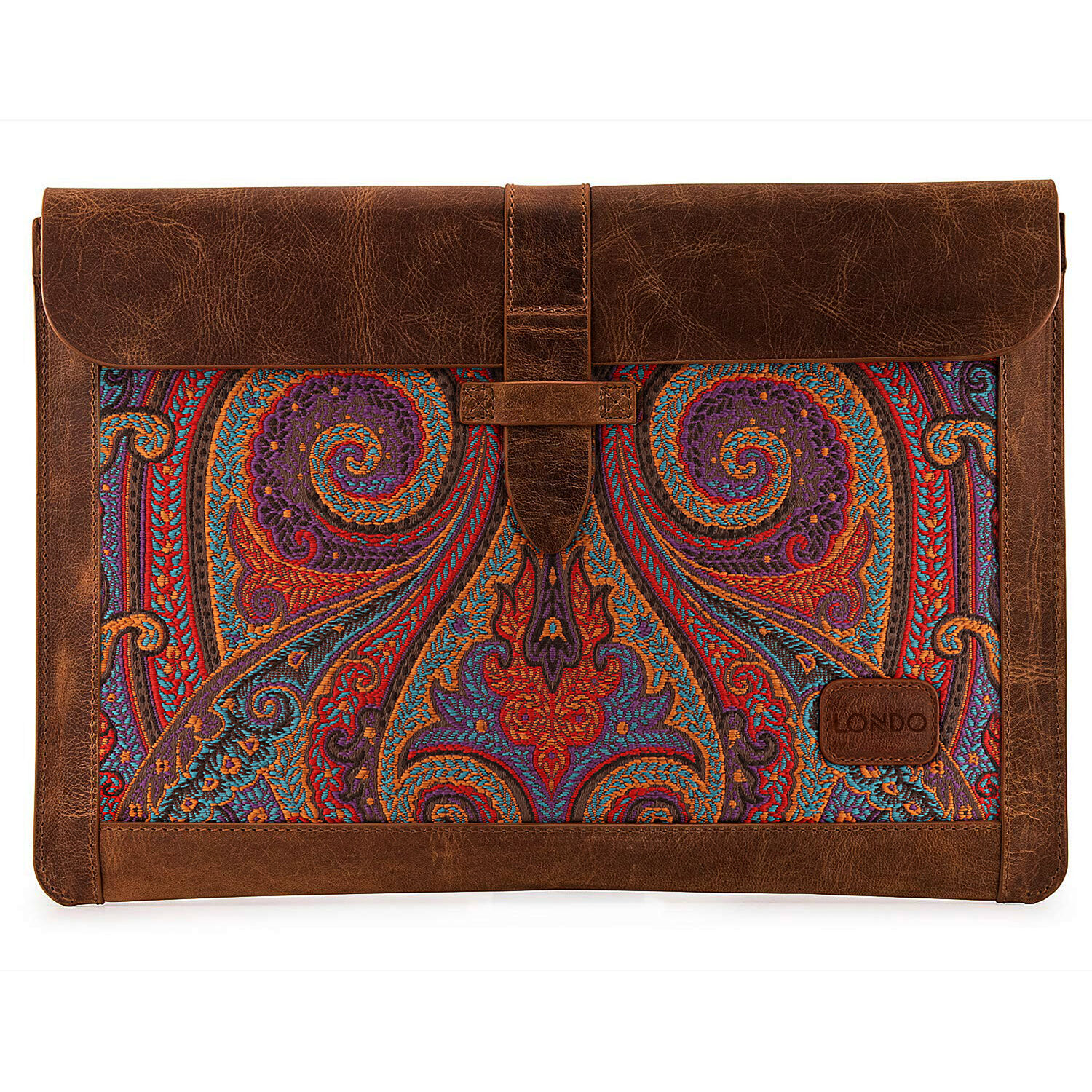 Londo Genuine Leather Sleeve for 13 and 13.3" MacBook Pro and MacBook Air (Brown)