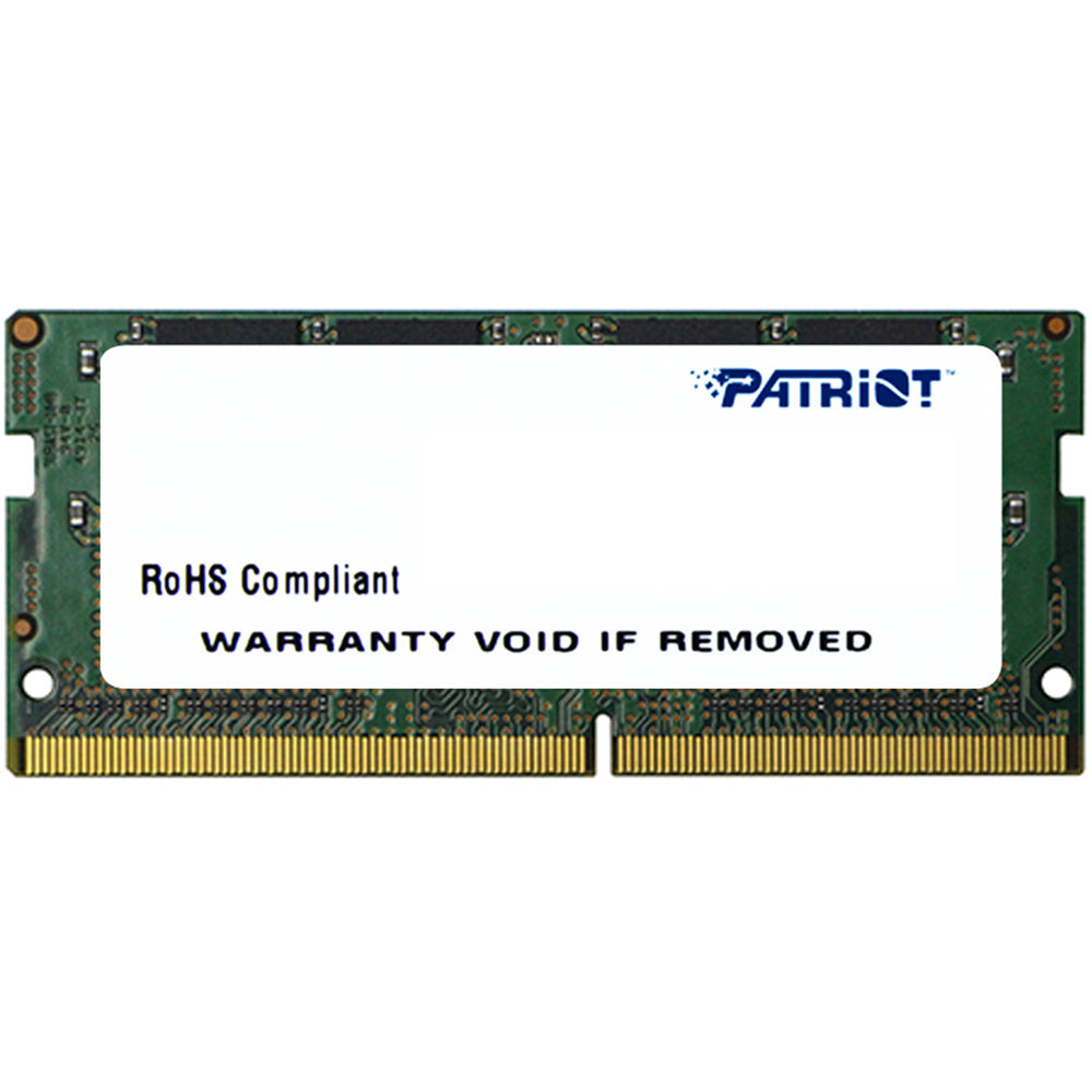 Patriot 8GB Signature Line DDR4 2666 MHz SR SO-DIMM Memory Module (1 x 8GB)