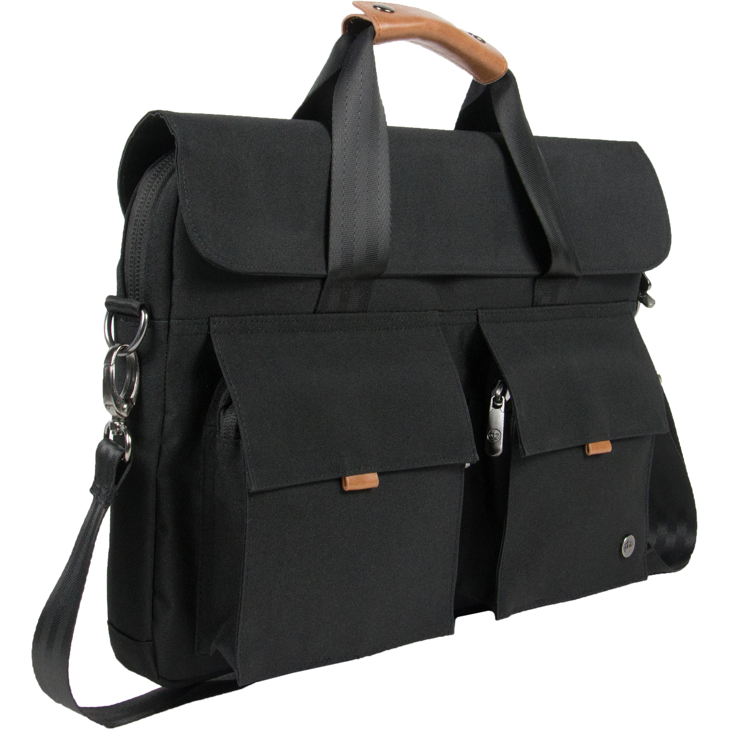 PKG International Richmond Messenger Bag (Black)