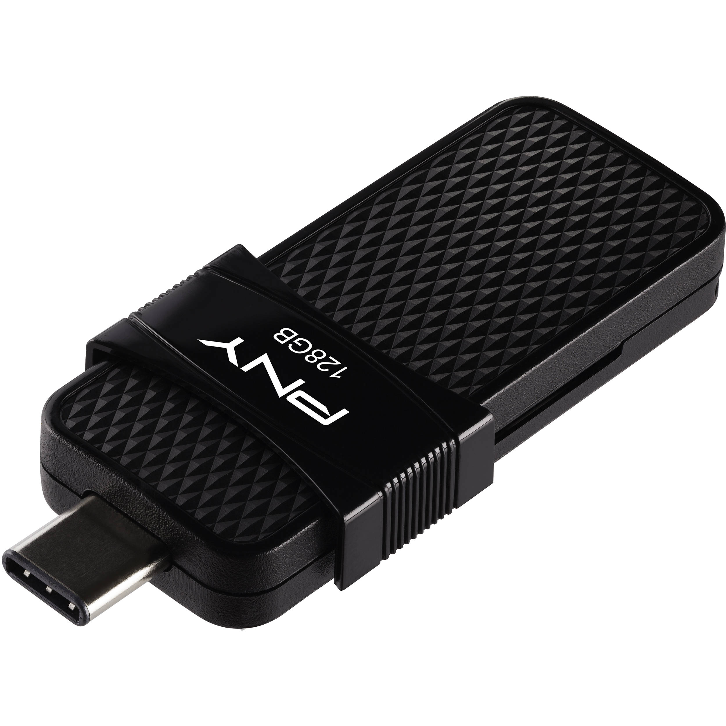 PNY Technologies 128GB DUO LINK USB 3.1 Type-C OTG Flash Drive