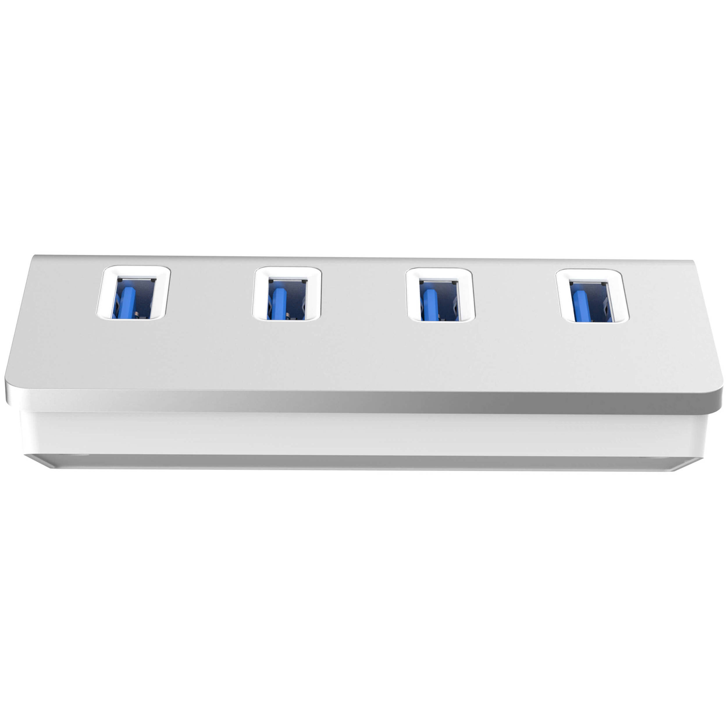 Sabrent USB 3.0 4-Port Aluminum Hub (Silver)