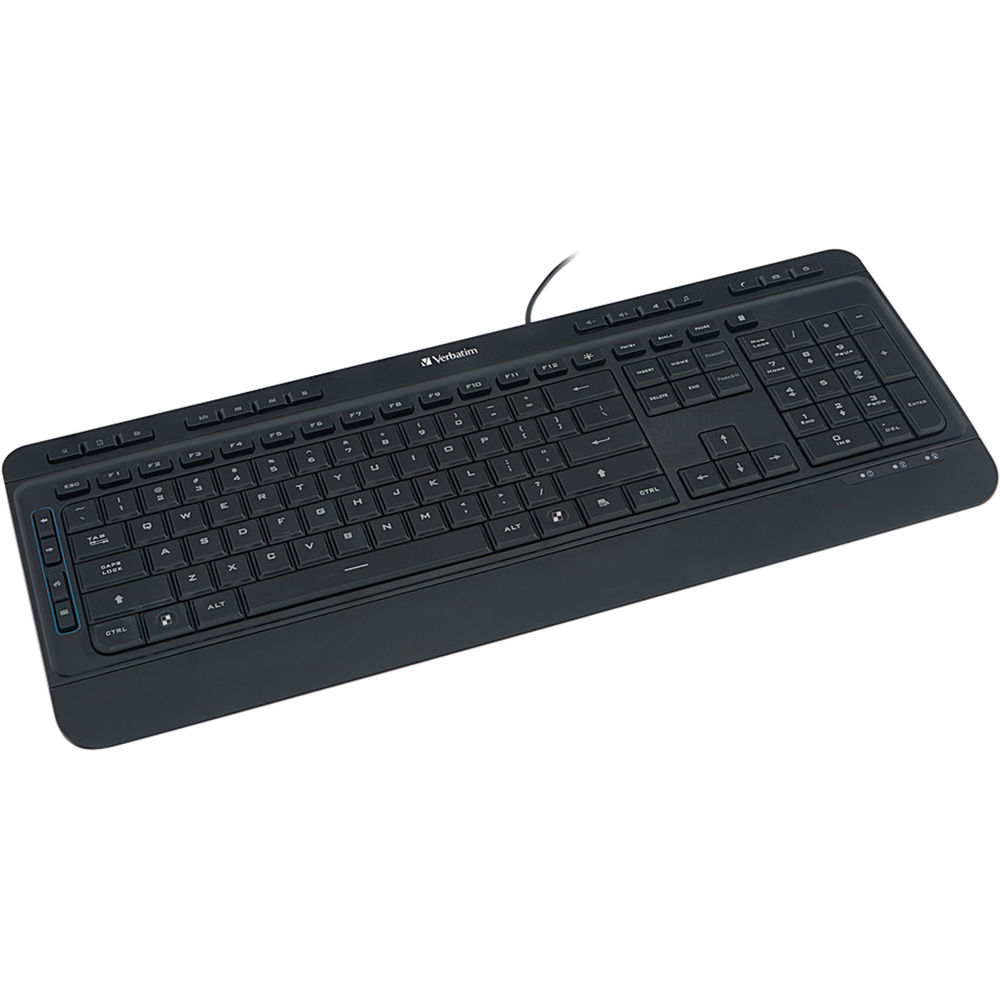 Verbatim Illuminated Wired Keyboard